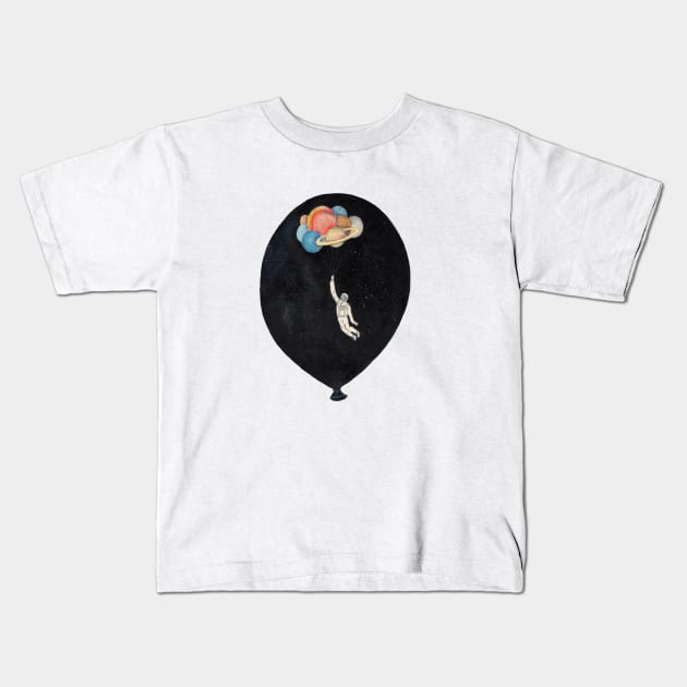 Astronauta volante Kids T-Shirt by fridagrisafi